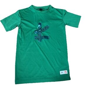 Adidas LEGO Ninjago Shirt Kids XS 7-8 Green Lloyd Graphic Athletic Tee
